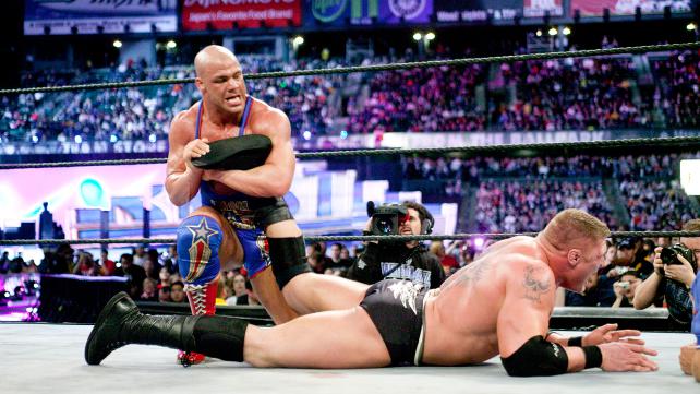 WrestleMania Recall﻿, Match #29: Kurt Angle vs. Brock Lesnar, WrestleMania  19 - WrestleRant